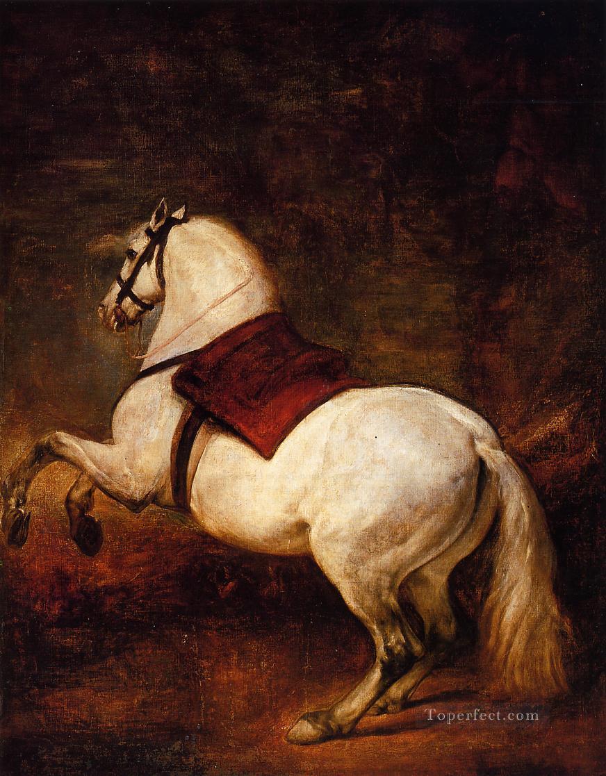 Das weiße Pferd Diego Velázquez Ölgemälde